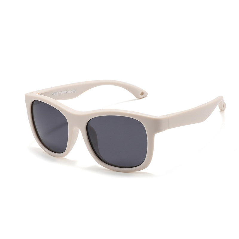 Wholesale 0-3 Years Old Baby Outdoor Silicone Frame Sunglasses